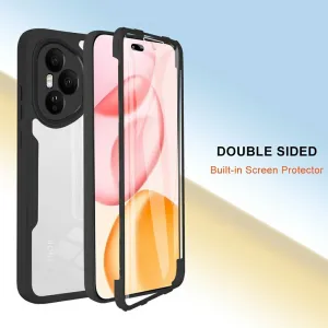 DUAL Obojstranný kryt s fóliou Honor 400 Pro 5G modrý