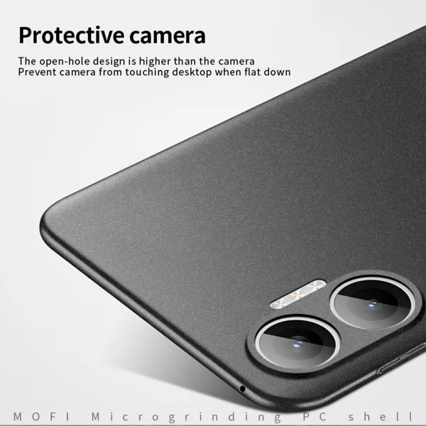 MOFI FANDUN Plastový kryt pre Xiaomi Poco F7 modrý