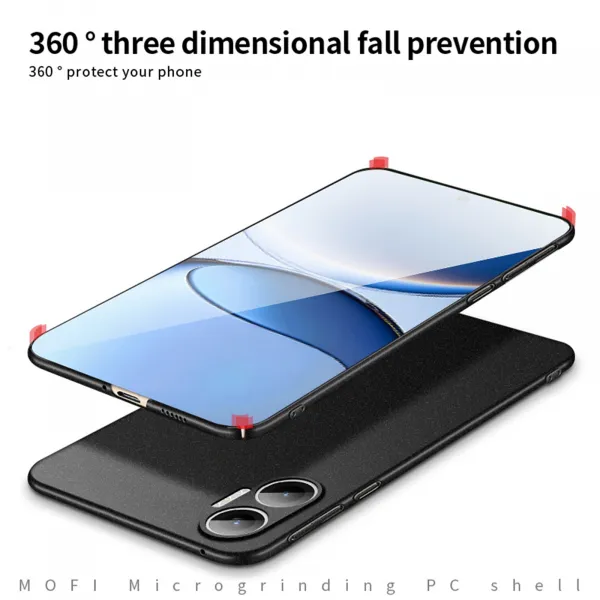MOFI FANDUN Plastový kryt pre Xiaomi Poco F7 modrý