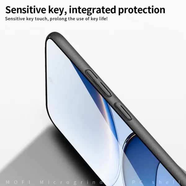 MOFI FANDUN Plastový kryt pre Xiaomi Poco F7 modrý