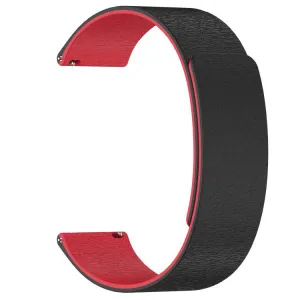 MAGNA-FLEX Náhradný remienok pre Amazfit Active 2 / Active 2 (Square) BLACK-RED