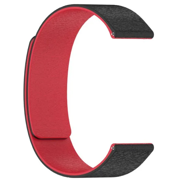 MAGNA-FLEX Náhradný remienok pre Amazfit Active 2 / Active 2 (Square) BLACK-RED