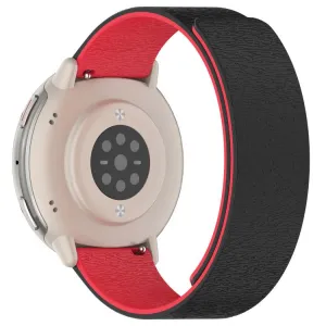 MAGNA-FLEX Náhradný remienok pre Amazfit Active 2 / Active 2 (Square) BLACK-RED