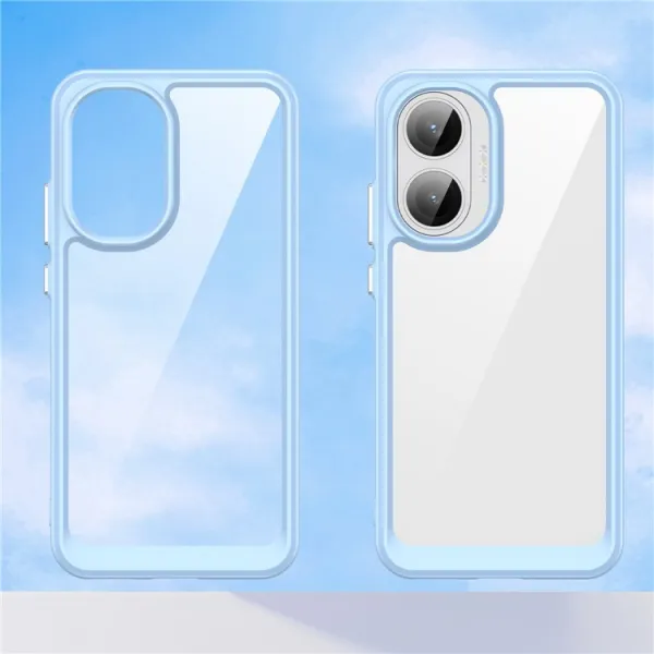 CRYSTAL Ochranný obal pre Xiaomi Poco F7 modrý