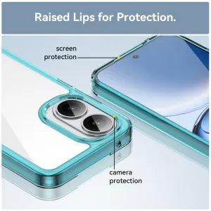 CRYSTAL Ochranný obal pre Xiaomi Poco F7 tyrkysový