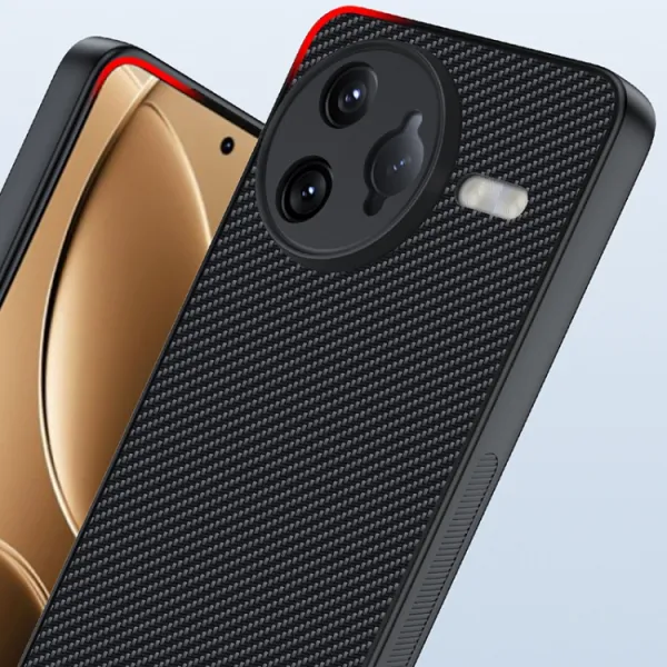 CARBON Ochranný obal pre Xiaomi Poco F7 Ultra BLACK