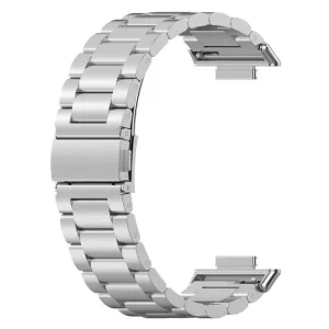 CLASSIC Kovový remienok pre Huawei Watch Fit 4 / Fit 4 Pro / Fit 5 / Fit 5 Pro strieborný