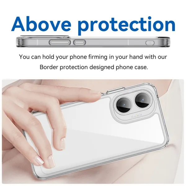 CRYSTAL Ochranný obal pre Xiaomi Poco F7 priehľadný