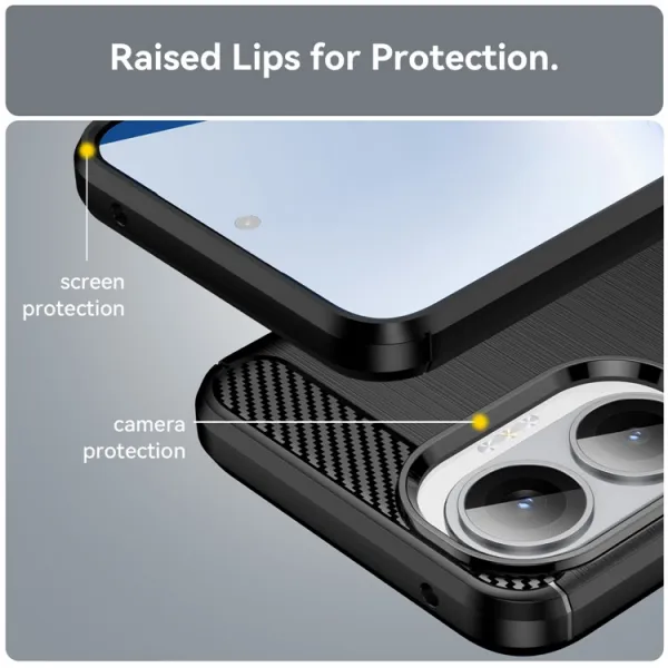 FLEXI TPU Ochranný kryt Xiaomi Poco F7 čierny