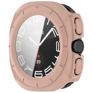 PC FULL COVER Plastový kryt so sklom pre Samsung Galaxy Watch Ultra / Watch Ultra 2025 staroružový