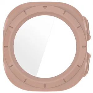 PC FULL COVER Plastový kryt so sklom pre Samsung Galaxy Watch Ultra / Watch Ultra 2025 staroružový