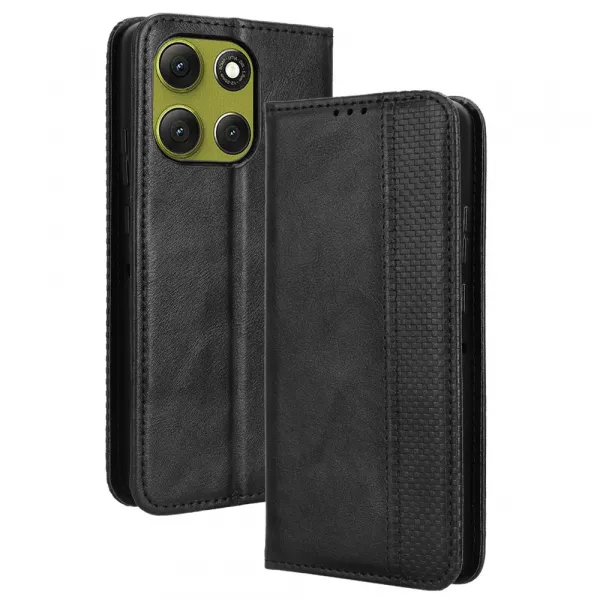 BUSINESS Peňaženkové puzdro pre Motorola Moto G86 5G čierne