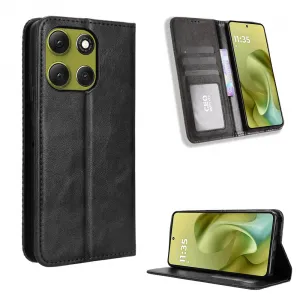 BUSINESS Peňaženkové puzdro pre Motorola Moto G86 5G čierne