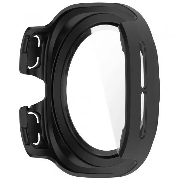 PC FULL COVER Plastový kryt so sklom pre Samsung Galaxy Watch Ultra / Watch Ultra 2025 čierny