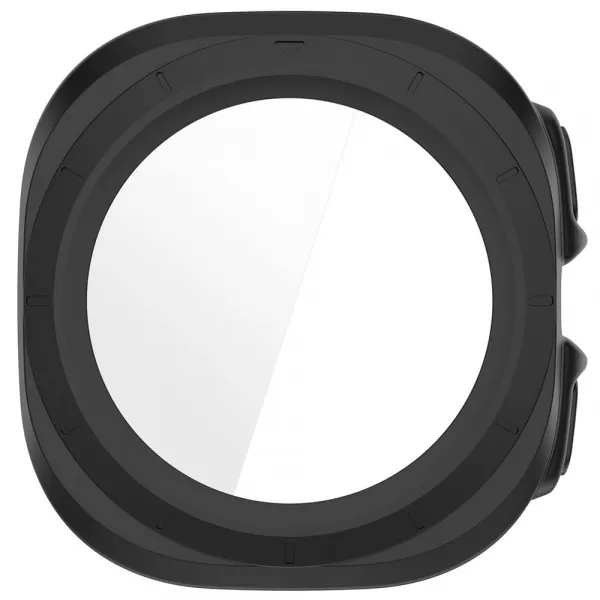 PC FULL COVER Plastový kryt so sklom pre Samsung Galaxy Watch Ultra / Watch Ultra 2025 čierny