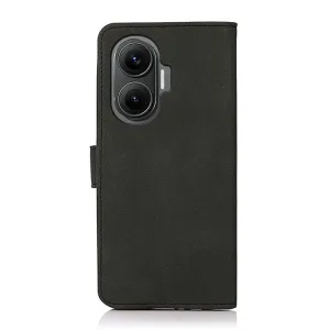 KHAZNEH MATTE Zaklápacie puzdro pre Xiaomi Poco F7 čierne