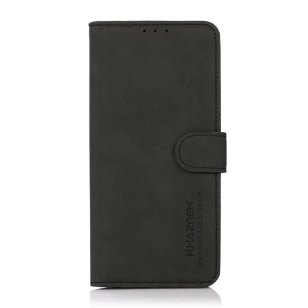 KHAZNEH MATTE Zaklápacie puzdro pre Xiaomi Poco F7 čierne