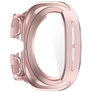 PC FULL COVER Plastový kryt so sklom pre Samsung Galaxy Watch Ultra / Watch Ultra 2025 metalický ružový