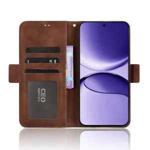SLOT Peňaženkový obal pre Xiaomi Poco F7 hnedý