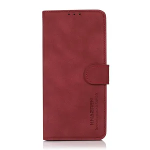 KHAZNEH MATTE Zaklápacie puzdro pre Xiaomi Poco F7 červené