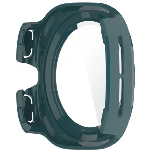 PC FULL COVER Plastový kryt so sklom pre Samsung Galaxy Watch Ultra / Watch Ultra 2025 tmavozelený
