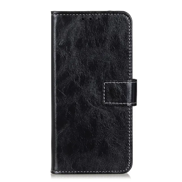 RETRO Peňaženkový obal Xiaomi Poco F7 čierny