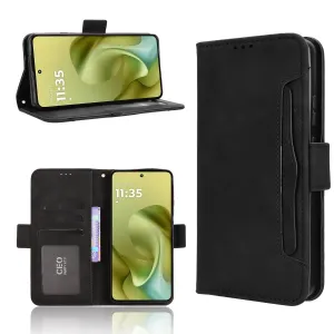 SLOT Peňaženkový obal pre Motorola Moto G86 5G čierny