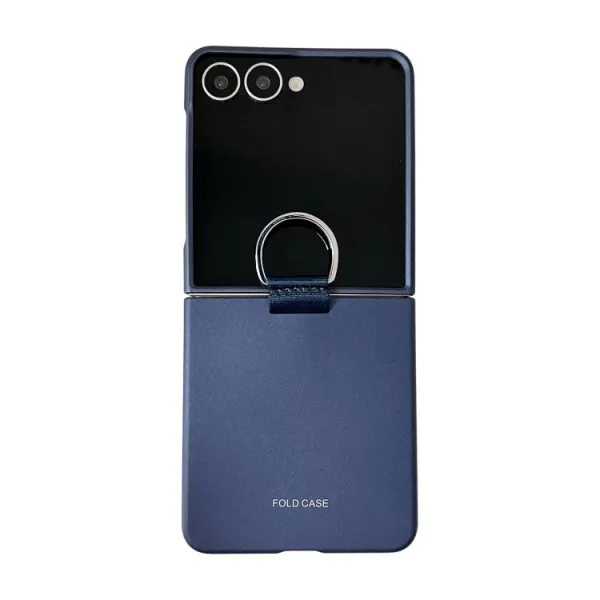 HOOK Ochranný kryt s držiakom Samsung Galaxy Z Flip7 5G tmavomodrý