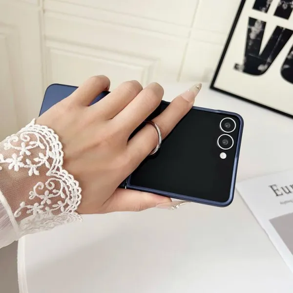 HOOK Ochranný kryt s držiakom Samsung Galaxy Z Flip7 5G zelený