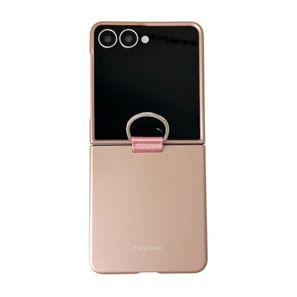 HOOK Ochranný kryt s držiakom Samsung Galaxy Z Flip7 5G ružovozlatý