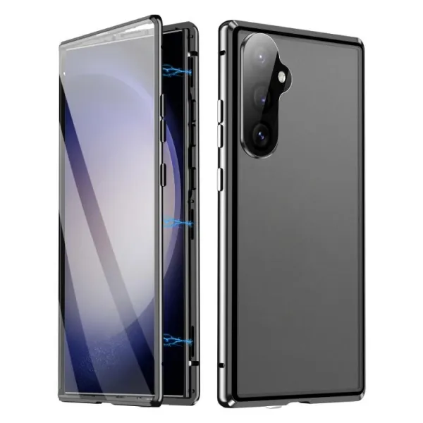 Magnetický kryt 360 pre Samsung Galaxy S25+ 5G čierny