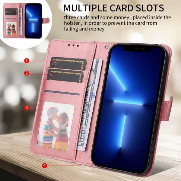 SMOOTH Peňaženkové puzdro pre Motorola Edge 70 ružové