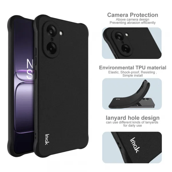 IMAK Ochranný obal pre OnePlus Nord CE 5 5G MATTE BLACK