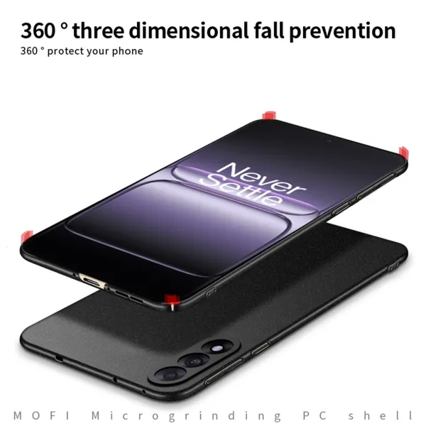 MOFI FANDUN Plastový kryt pre OnePlus Nord CE 5 5G čierny
