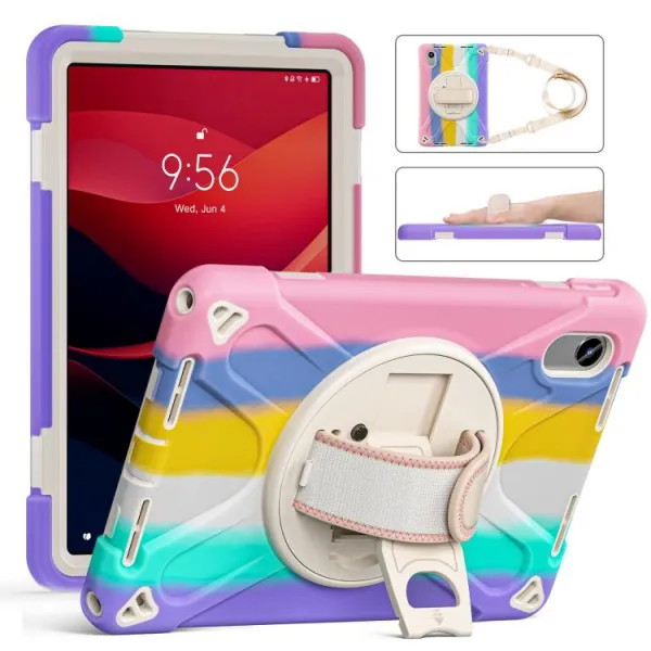 SOLID Odolný obal pre Lenovo Idea Tab 11 / Tab K11 Gen2 RAINBOW