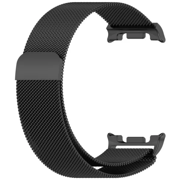 MILANESE Kovový remienok pre Samsung Galaxy Watch8 / Watch8 Classic čierny