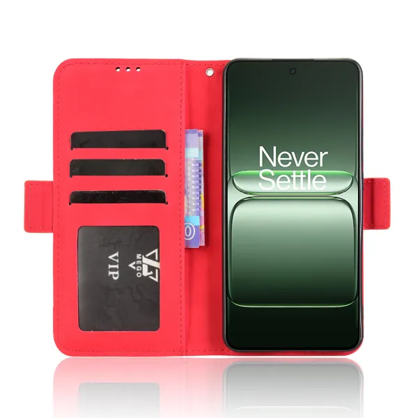 SLOT Peňaženkový obal pre OnePlus Nord CE 5 5G červený