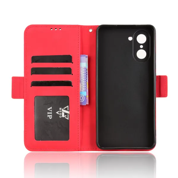 SLOT Peňaženkový obal pre OnePlus Nord CE 5 5G červený