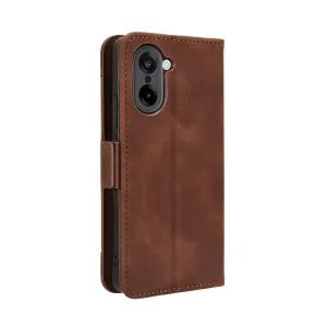 SLOT Peňaženkový obal pre OnePlus Nord CE 5 5G hnedý