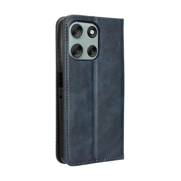 BUSINESS Peňaženkový obal pre Motorola Moto G56 5G modrý