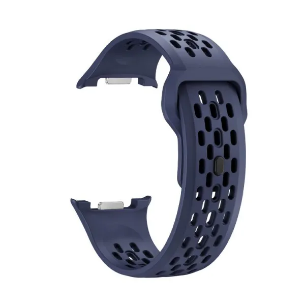 AIRY Silikónový remienok pre Samsung Galaxy Watch8 / Watch8 Classic tmavomodrý
