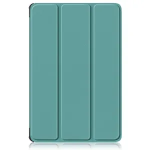 LEATHER Zaklápací kryt pre Lenovo Idea Tab 11 / Tab K11 Gen2 zelený