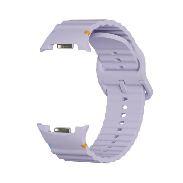 WAVY Silikónový remienok pre Samsung Galaxy Watch8 / Watch8 Classic fialový
