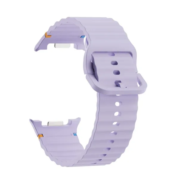 WAVY Silikónový remienok pre Samsung Galaxy Watch8 / Watch8 Classic fialový