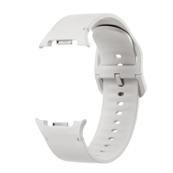 SILICONE Vymeniteľný remienok pre Samsung Galaxy Watch8 / Watch8 Classic biely