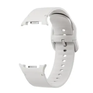 SILICONE Vymeniteľný remienok pre Samsung Galaxy Watch8 / Watch8 Classic biely