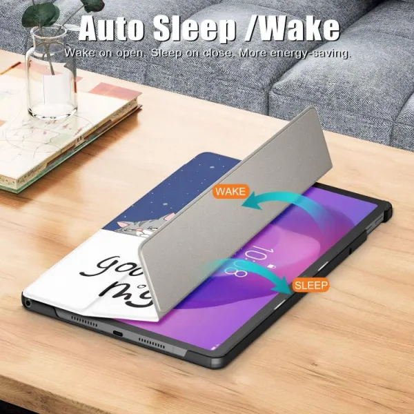 ART Zaklápacie puzdro pre Lenovo Idea Tab 11 / Tab K11 Gen2 LAZY CAT