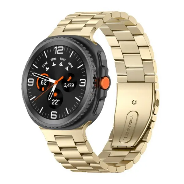 CLASSIC Kovový remienok pre Samsung Galaxy Watch8 / Watch8 Classic zlatý