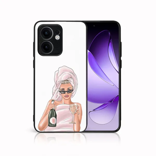 MY ART Ochranný kryt pre Oppo Reno13 F 5G / Reno13 FS 5G CHAMPAGNE (134)