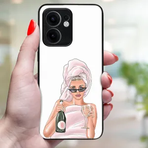 MY ART Ochranný kryt pre Oppo Reno13 F 5G / Reno13 FS 5G CHAMPAGNE (134)